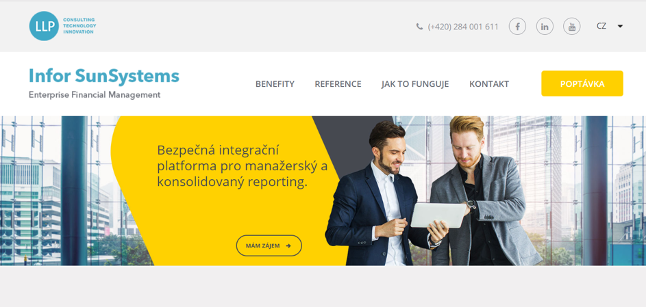 zbytečně složitý web pro odborníky